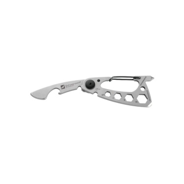 Logo trade promotional merchandise picture of: Multifunctional tool BURUNDI Schwarzwolf