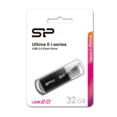 Logo trade promotional merchandise image of: Pendrive Silicon Power Ultima II i-series 2.0