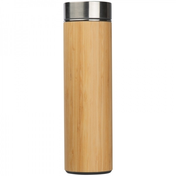 Logo trade promotional gifts picture of: Stainless steel bottle VALDEMORO 550 ml