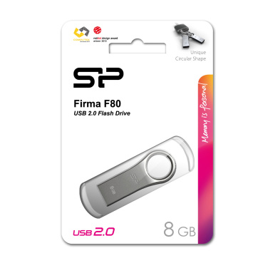 Logotrade promotional merchandise picture of: Pendrive silicon power F80 2.0