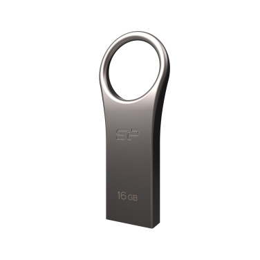 Logotrade promotional gifts photo of: Pendrive 3.0 Silicon Power JEWEL J80 TITANIUM 16GB