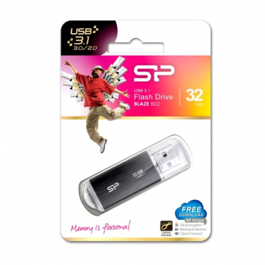 Logo trade promotional gifts picture of: Pendrive Silicon Power Blaze B02 3.1