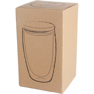 Logo trade advertising product photo of: Double-walled glass ZAKOPANE 500 ml