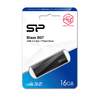 Logotrade advertising products photo of: PENDRIVE SILICON POWER BLAZE - B07 3.2 16GB