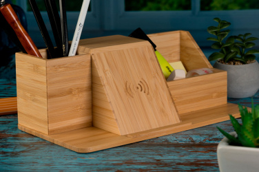 Logo trade business gifts image of: Desk organizer LUBLIN
