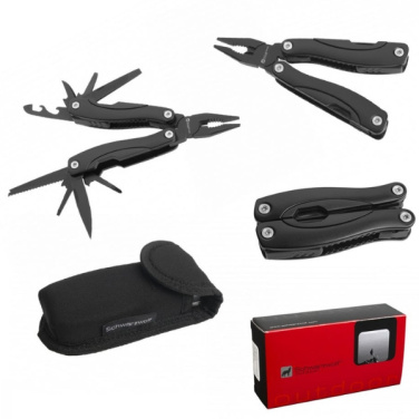 Logo trade advertising products image of: Multitool ARMADOR NEW Black Schwarzwolf