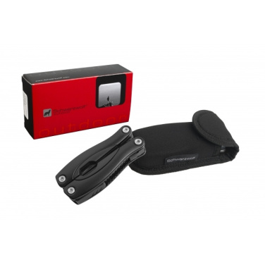 Logo trade promotional item photo of: Multitool ARMADOR NEW Black Schwarzwolf