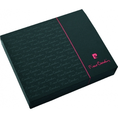 Logo trade business gifts image of: Folder A5 & power bank 4000 mAh SORBONNE Pierre Cardin