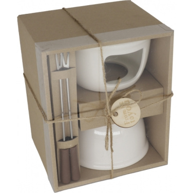Logo trade promotional merchandise image of: Fondue set STAMFORD