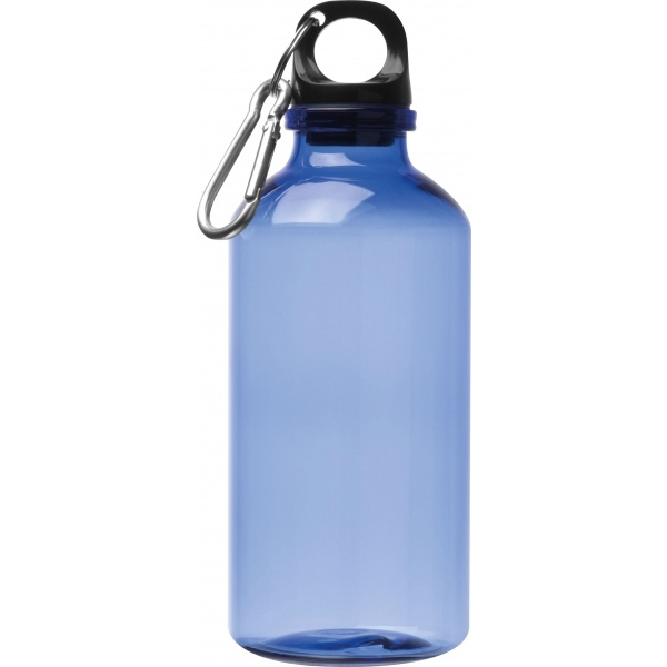 Logo trade promotional merchandise picture of: Recycled PRT bottle MECHELEN 400 ml
