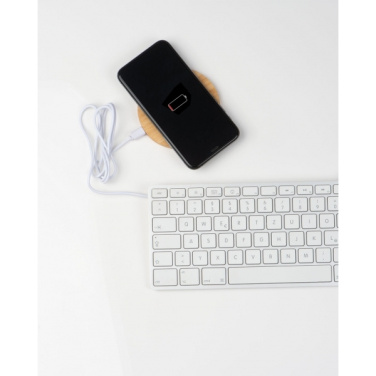 Logo trade advertising products image of: Wireless charger MONS