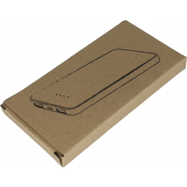 Logotrade promotional item picture of: Wireless charger and powerbank 8000 mAh MILAN