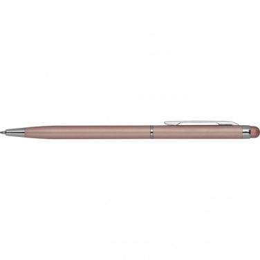 Logo trade promotional gifts picture of: Ball pen with touch function CATANIA