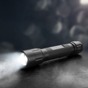 Logotrade promotional item picture of: Flashflight ONTAKU Schwarzwolf