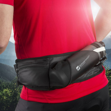Logo trade promotional giveaway photo of: Sport belt bag MAFADI Schwarzwolf