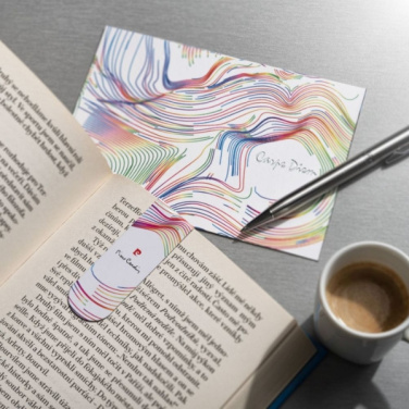 Logotrade promotional item picture of: Set of magnetic bookmark and postcard LIBRO