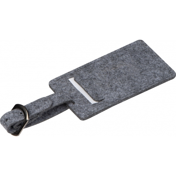 Logotrade promotional giveaway picture of: Felt Suitcase Tag PORTLAND