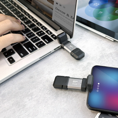 Logotrade promotional item image of: Pendrive Silicon Power Mobile - C51 3.2, 64GB