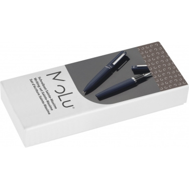 Logo trade corporate gift photo of: Writing set soft touch SAINTE MAXIME MoLu