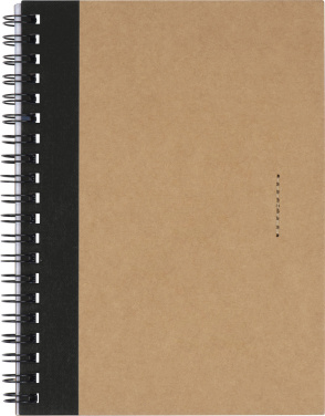Logo trade promotional giveaway photo of: Spiral notebook Ravenna