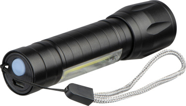 Logo trade promotional product photo of: Rechargeable flashlight Tokyo