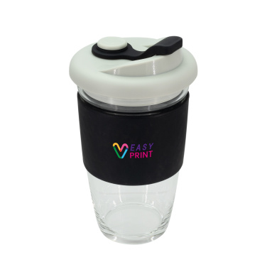 Logotrade advertising product image of: Glass coffee cup 424 ml