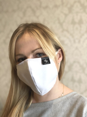 Logo trade advertising products picture of: BLACK-BLACK cotton face mask 140116500