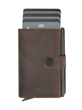 Logo trade promotional items picture of: RFID wallet - Hunter Leather 2109284