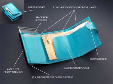 Logo trade promotional giveaways picture of: RFID wallet 1237131
