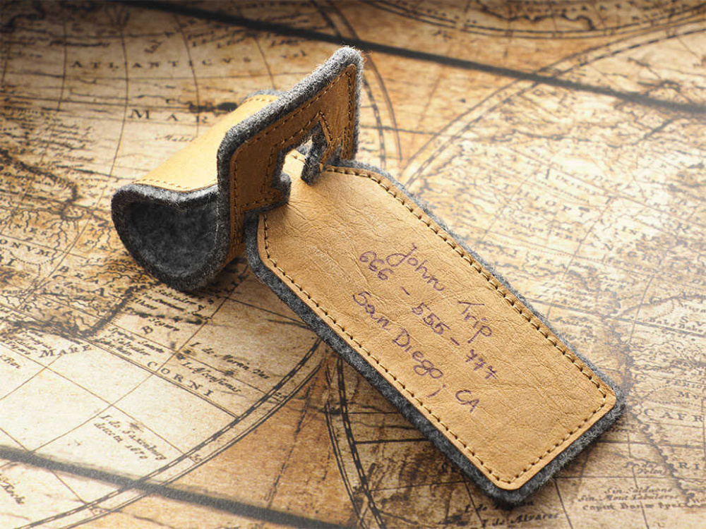 Logotrade promotional merchandise picture of: Luggage tag 969140