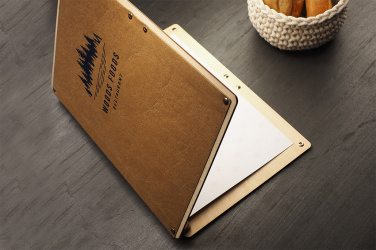 Logo trade promotional giveaways picture of: Menu cover 1665121