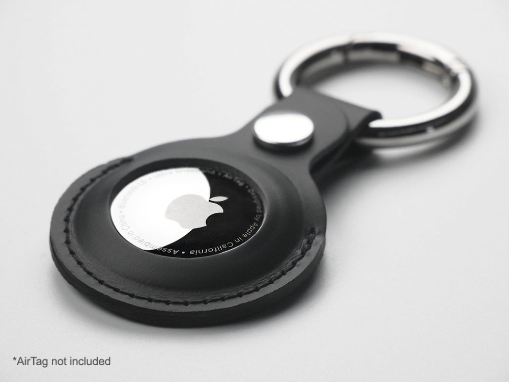Logotrade promotional product image of: Keyring with holder for AirTag 1914094