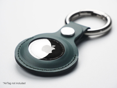 Logo trade business gifts image of: Keyring with holder for AirTag 1914094