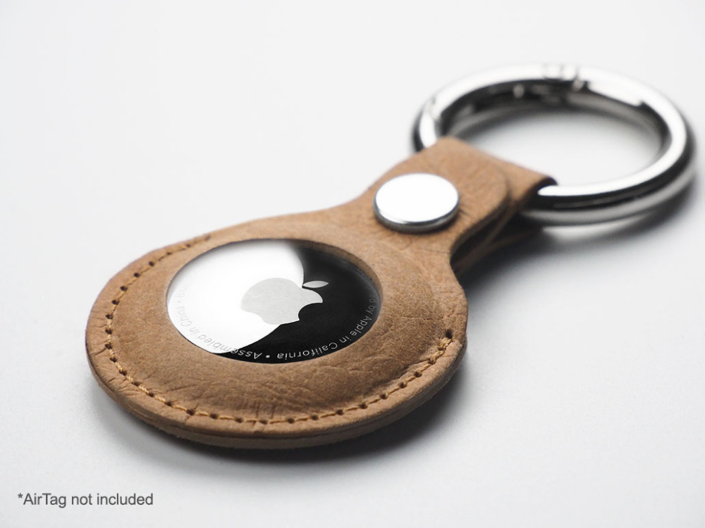 Logotrade advertising products photo of: Keyring with holder for AirTag 1914106