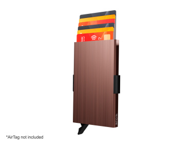 Logo trade promotional giveaways picture of: RFID credit card case with holder for AirTag 2163155