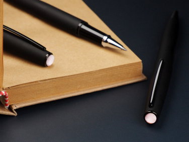 Logotrade promotional product image of: Opal stone Pen set 1286036