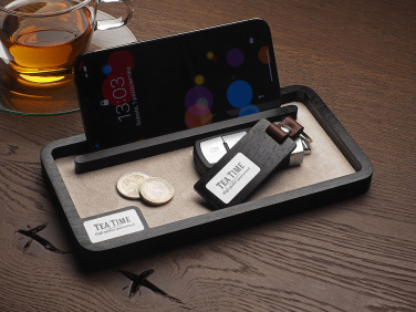 Logo trade promotional items image of: Wooden desk organiser 1818121