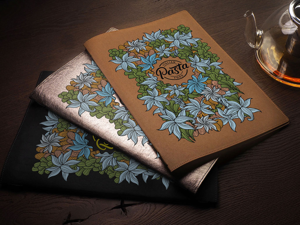 Logo trade promotional merchandise image of: Menu cover Ambiente 1178305