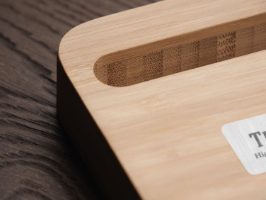 Logo trade advertising products picture of: Wooden telephone stand 1848292