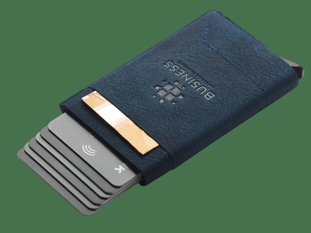 Logo trade promotional items image of: RFID wallet 593326