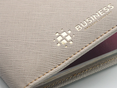 Logo trade promotional giveaways picture of: RFID passport case 1301113