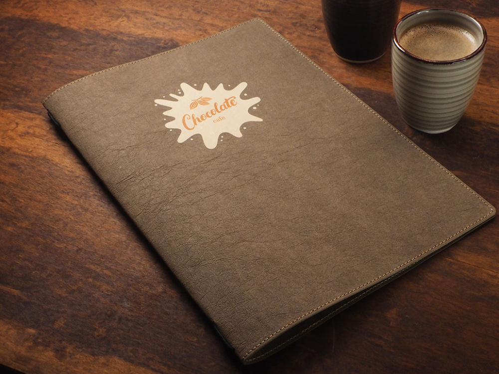 Logo trade promotional gifts image of: Menu cover Ambiente 1178106