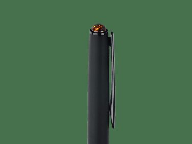 Logotrade promotional giveaway picture of: Ball pen with AMBER stone 2070036