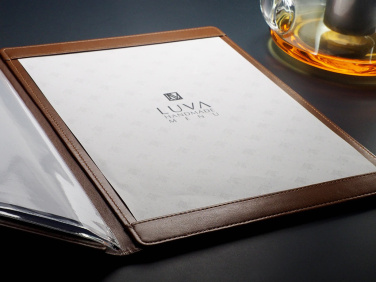 Logo trade promotional giveaways picture of: Menu cover Fine Dining Pro 2013119