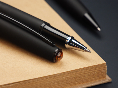 Logotrade advertising products photo of: Amber Pen set  1235036