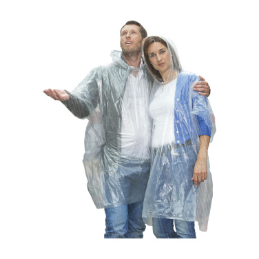 Logo trade corporate gifts picture of: Clear poncho/raincoat
