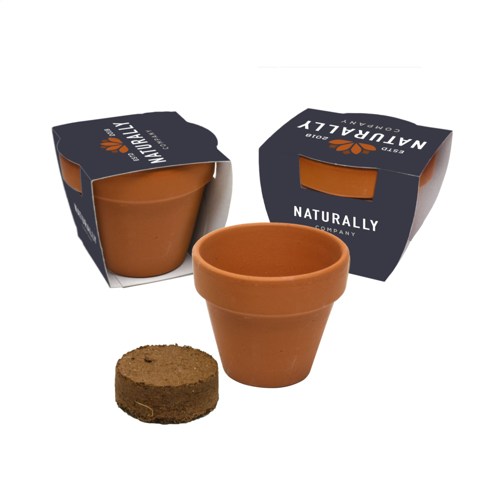 Logotrade promotional items photo of: Flowermix Terracotta flower seeds