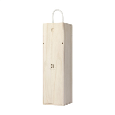 Logo trade promotional giveaways picture of: WineWood wine box