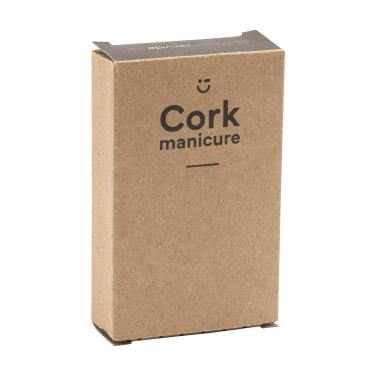 Logo trade promotional merchandise image of: Cork Manicure Set