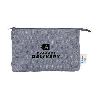 Logo trade advertising products image of: Wolkat Safi Recycled Textile Cosmetic Bag